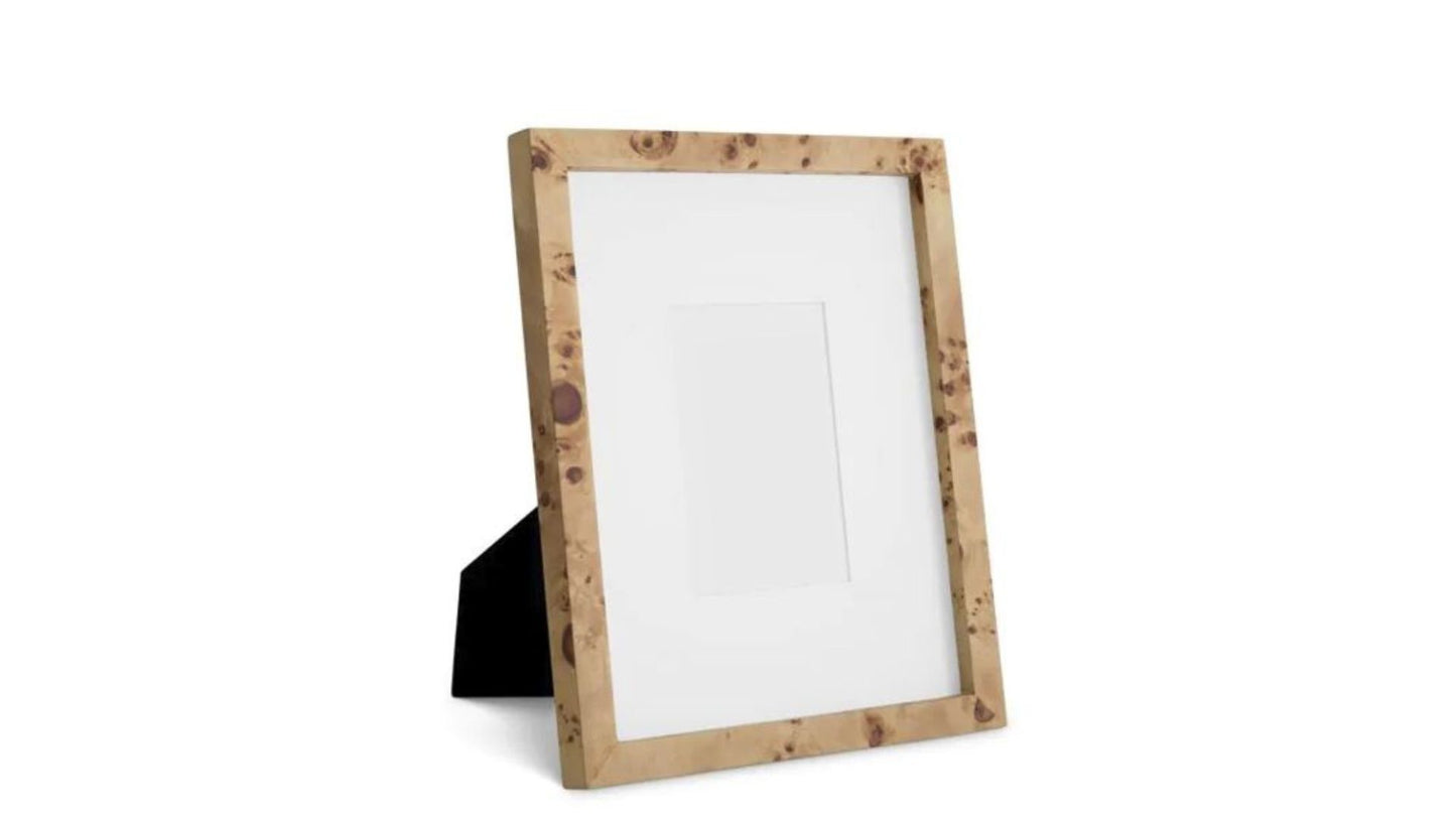 Artisian Burl Wood Frame, Small