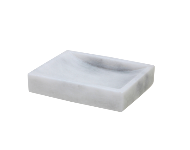 White Marble Soap Dish